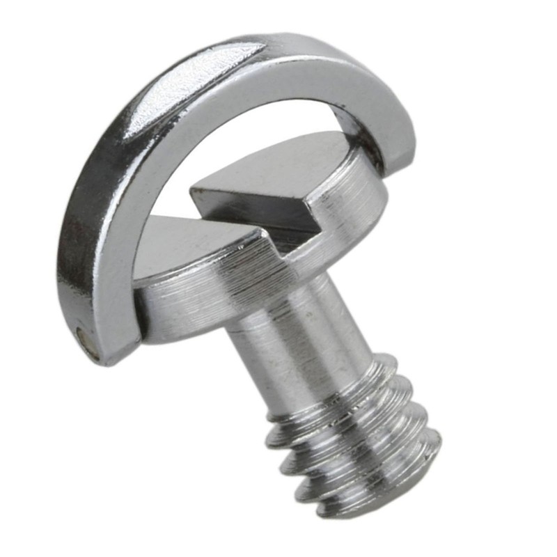 OTOTEC 2Pcs Kameraschraube Stativschraube Befestigungsschraube Mit D-Ring Set 1/4" Zoll