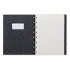 Confetti A5 Refillable Notebook in Charcoal, 115117