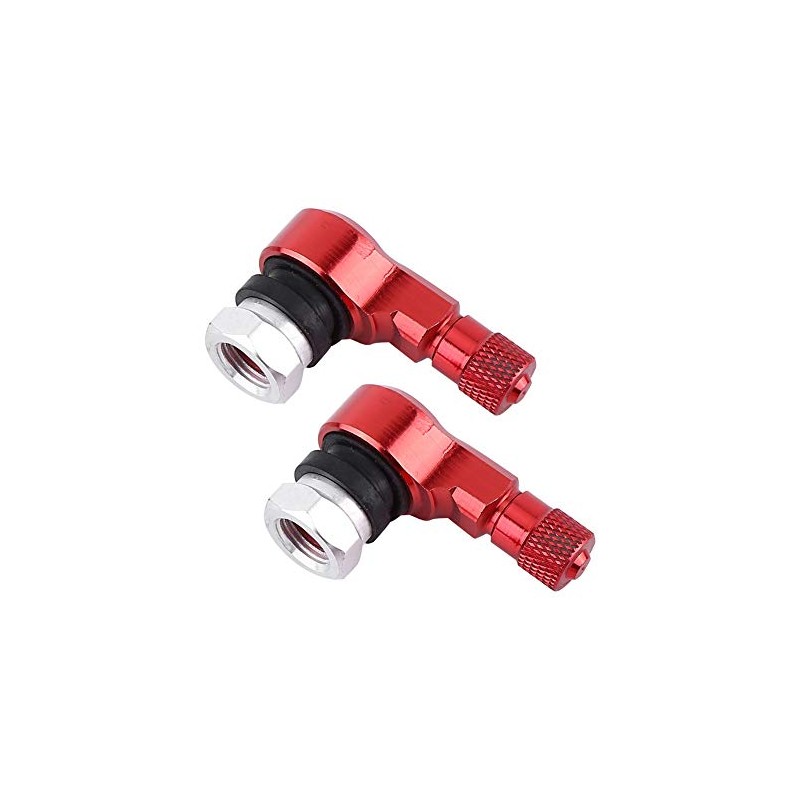 Universal Aluminum Alloy 90 Degree Tire Valve Stems Caps for