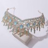 Princess Crown for Women Green Opal Crystal Birthday Evening Prom