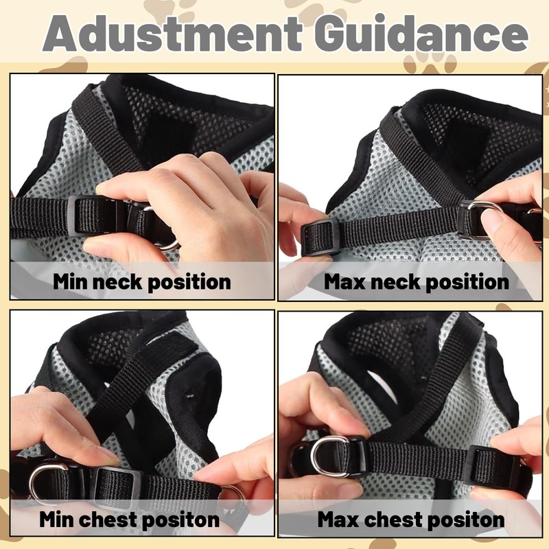 Cat Harness and Lead Set, No Escape 5 M Automatic