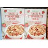 Trader Joe’s Flakes & Strawberries Cereal 11.7oz 332g (2 Boxes)