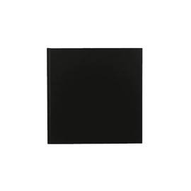 SEAWHITE Black Cloth Hardback Artists Sketchbook 140gsm Square 140x140mm