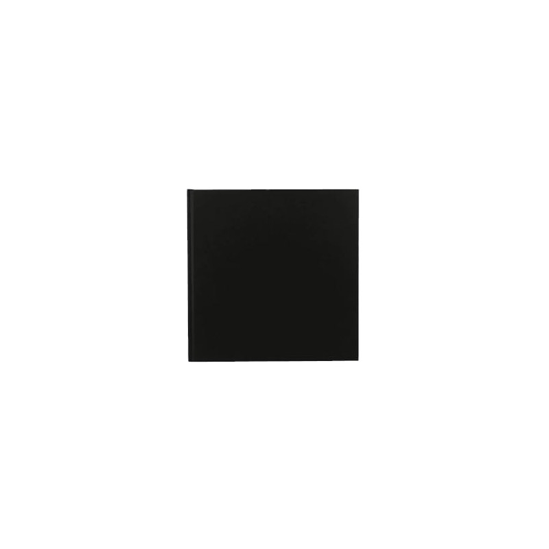 SEAWHITE Black Cloth Hardback Artists Sketchbook 140gsm Square 140x140mm