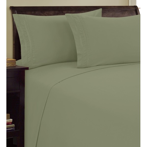 Elegance Linen 1500 Thread Count 3-Line Egyptian Quality Microfiber Luxurious