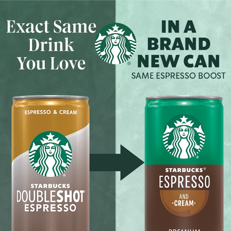 Starbucks Espresso & Cream, 6.5 Fl Oz Cans (Pack of