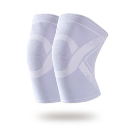 VONJUMA 1 Pair of Children's Knee Pads, Durable Joint Knee Brace, Compression Leg Cuffs, Comfortable Breathable Knee Wraps for 10-13 Years Old Girls Boys Basketball Sports Purple