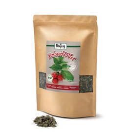 Biojoy BIO-Himbeerblätter-Tee (250 g), Himbeerblätter geschnitten, Himbeertee (Rubus idaeus)
