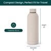 NOBL Stainless Steel Water Bottle,17 oz, 500 ml, Double Wall