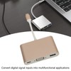 USB 3.1 Type C to VGA Adapter Hub PD 3