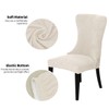 Buenanir Wingback Chair Cover Jacquard Wingback Dining Chair Covers Stretch