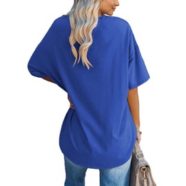 Womens Oversized Los Angeles California Graphic T Shirts Half Sleeve Summer Loose Casual Tees Tunic Tops