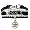 DOLON Blessed Be Bracelet Pentagram Star Charm Witch Gift Wiccan