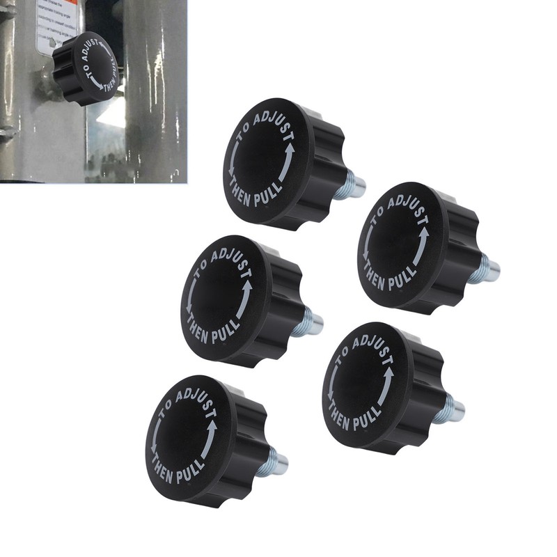 5PCS Spring Pull Pin Knob Screw Replacement Parts Fitness Knob
