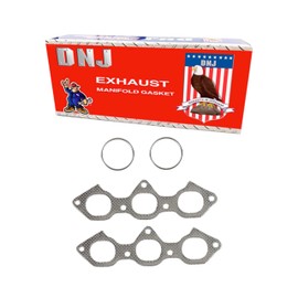 DNJ EG284 Exhaust Manifold Gasket Set for 1997-2004 Acura, Honda Accord, CL, MDX 3.0L-3.5L V6 24V SOHC 2997cc