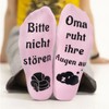Sunia Funny Socks Gifts for Women, Non-Slip Socks Women, Mother's