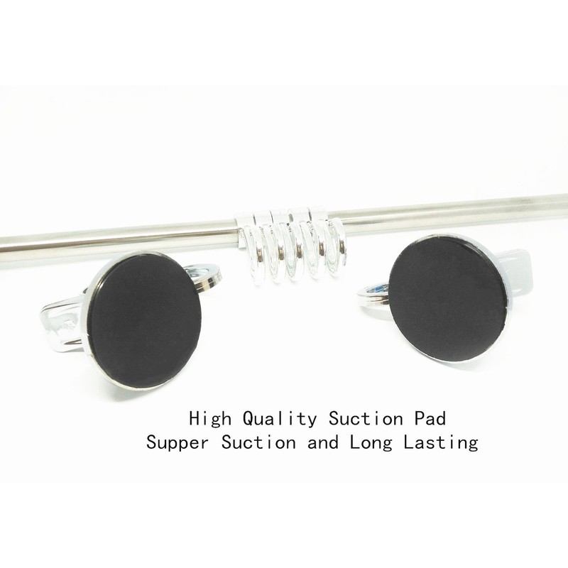 iRomic Suction Cup Hook Hanger Holder Rack Rail Towel Bar