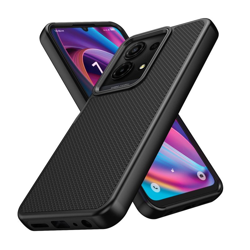 for TCL K32/K33 5G 2025 Case with Tempered Glass Screen