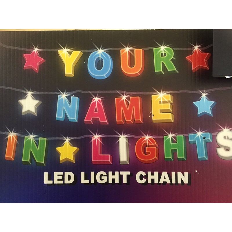Your Name in Lights - Laura
