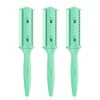 Soft 'N Style Haircut Razor Comb, 3 Pack - Double