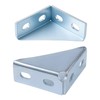 BIAXJUNY 90 Degree Gusseted Fitting for 1-5/8" Strut Channel,4 Hole