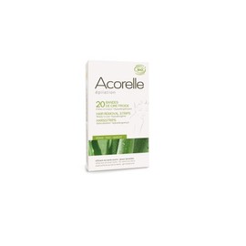 Acorelle Strips for the Face (Bandes De Cire Froide Visage), Pack of 1 (1 x 20 Pieces)