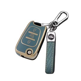 Key Fob Cover for Soul Rio: Remote Case Protector 3 Buttons Fit for Kia 2010 2011 2012 2013 2014 Soul Sportage Rio TQ8RKE3F02 NYOSEKSAM11ATX RKE3F02 954302K250 954303W701 954302K340 954302K341 (Green)