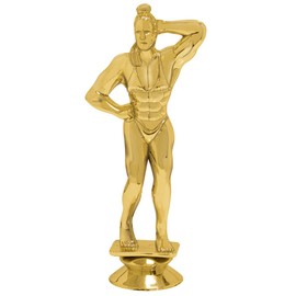 Female Bodybuilding Trophies, Female Bodybuilder Trophy, Weightlifting Awards 10 Pack