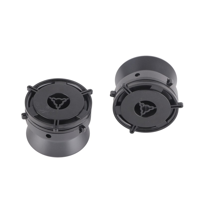 1 Pair NAB Hub Adapters Professional Polished Aluminum Alloy 10