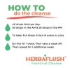 HERBAFLUSH Intestinal Cleanse Organic Tincture / 2 Week Cleanse