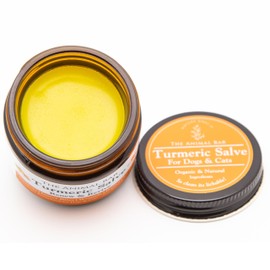 The Animal Bar Turmeric Salve for Dogs & Cats – Organic Turmeric & Calendula | Lick-Safe First Aid & Healing for Red Skin, Minor Wounds, Inflammation, Hot Spots & Itchy Skin | Vet Formulated | 2oz