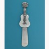 Basic Spirit Butter Spreader Knife - Guitar Small Pate Knife - Soft Cheese Kitchen Gadgets, Home Decorative Gift, Silver, PTS-70