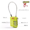 munkees TSA Lock Suitcase Lock Zipper Lock Wire Type Stainless