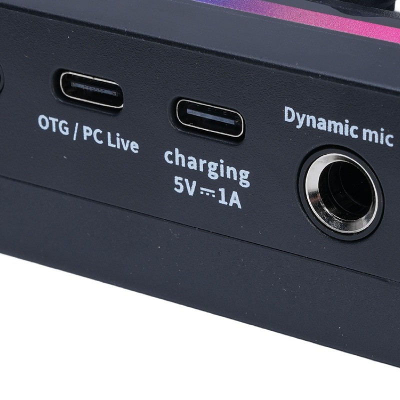 Live Sound Card with DJ Mixer Effects,Audio Interface for PC