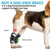 Dog Leg Braces for Rear Legs, Hock Brace for Back