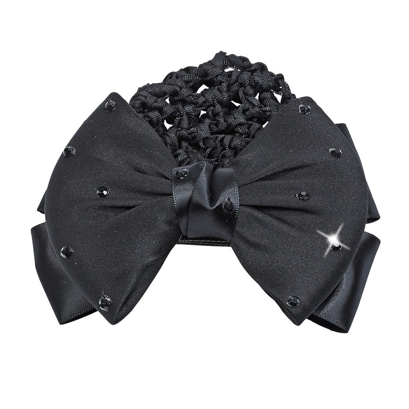 Haarnetz STRASS II, schwarz, STANDARD