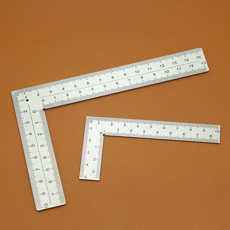 1 Pcs L Shaped Ruler Carpenters Square Framing Ruler Stainless