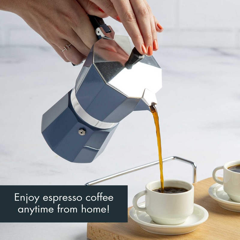 Primula Classic Stovetop Espresso and Coffee Maker, Moka Pot for