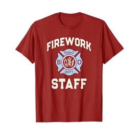 Funny FIREWORK STAFF Boom Squad Pyro Director I Run You Too T-Shirt