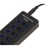 KALEA-INFORMATIQUE USB 3.2 Gen 2 10G Hub mit 7 Anschlüssen