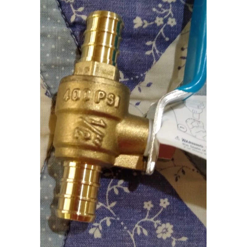 Sharkbite Pex 1/2" Ball Valve