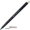 Felt Tip Pens, BLACK, Fibre Fine Point, Pack of 10,