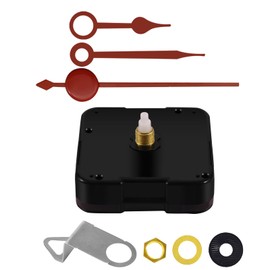 WinTaim Quiet watch mechanism and fashionable clock hands for a quiet ambience, let your creativity run wild (total length of the bar 14.5 mm, hand D)