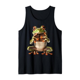 Frog Chocolate Tank Top
