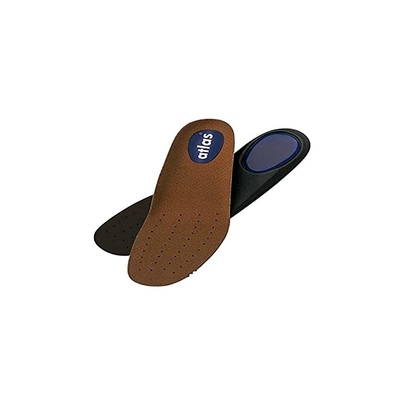 Atlas Ergo-Med Medium Blue Insole, unisex-adult