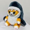 Cute Shark Cat Plush Toy Fried Shrimp Cat Stuffed Animal