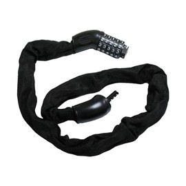 EEZ RV Products Bike Chain Lock, 5-Digit Combo Bicycle Lock for Bike E-Bike, Scooter, Motorcycle, Door & Fence 32'' Long