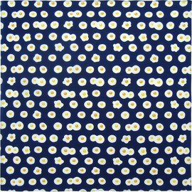 TFS-603 Prairie Dog Furoshiki Navy, 18.9 x 18.9 inches (48 x 48 cm)