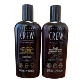 American Crew Men's Daily Moisturizing Shampoo & Conditioner 8.4fl oz Each