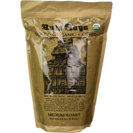 2 pack Ruta Maya Whole Bean Organic Medium Roast Coffee, 2.2 Pounds